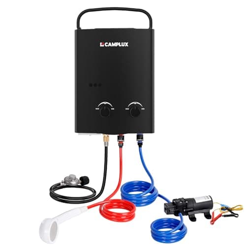 Camplux 5L chauffe-eau instantané portable