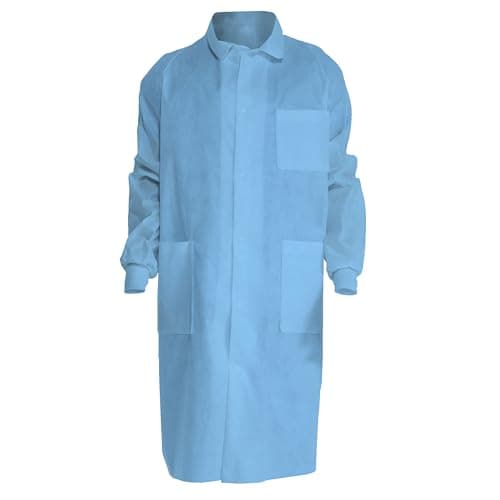 Kimtech™ A8 Certified Disposable Lab Coats with 2 Pockets, White