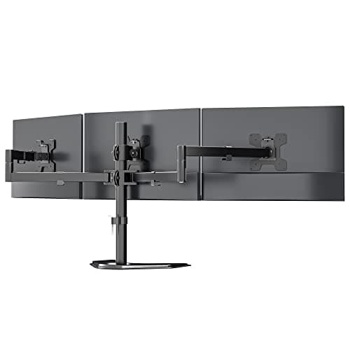 Support de bureau triple pour écrans LCD WALI