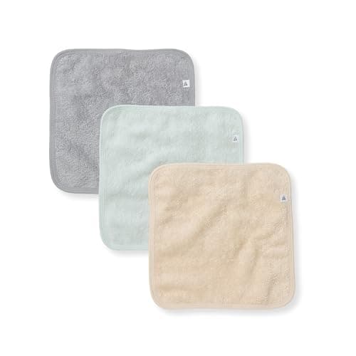 Amazon.com : Burt's Bees Baby Infant Washcloths, 100% Organic Cotton ...