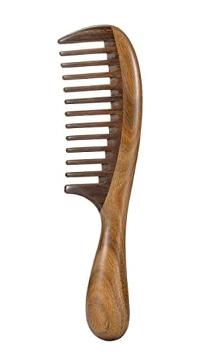 Wooden Comb Afro Pick Hair Lift Combs Beard Pick Natural Wood ...