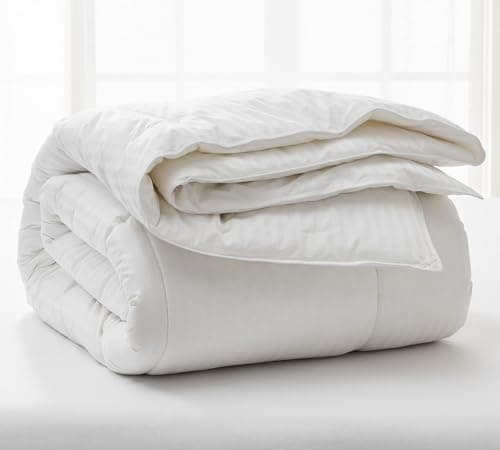 All Season Lightweight & Heavyweight White Goose Down Comforter Summer ...