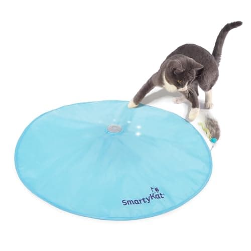 SmartyKat Hot Pursuit Cat Toy Concealed Motion Toy - Cute Cats in Hats