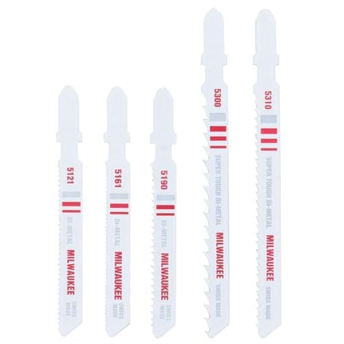 Milwaukee Shockwave T-Shank Jigsaw Blade Set