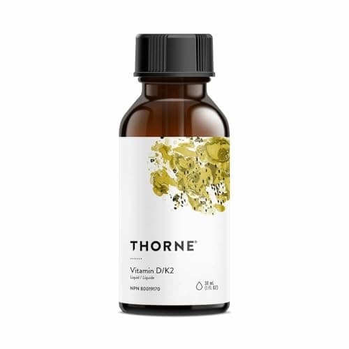 Thorne Research Vitamina K2 líquida 0000035 oz por gota suplemento ...