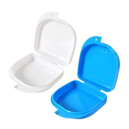 Dental Retainer Case Portable Mouth Guard Case Orthodontic Denture ...