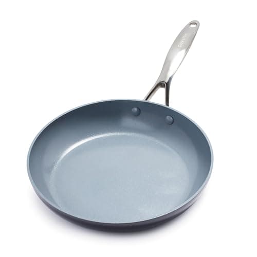 GreenPan Valencia Pro Ceramic Nonstick 2pc Fry Pan Set, Anodized ...