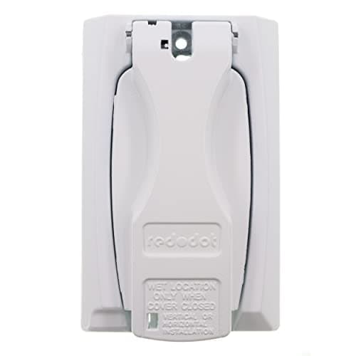 ABB Thomas & Betts Red Dot Weatherproof Cover with Locking Hasp