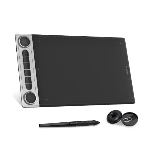Huion Inspiroy Dial 2 Q630M is a professional wireless pen tablet ...