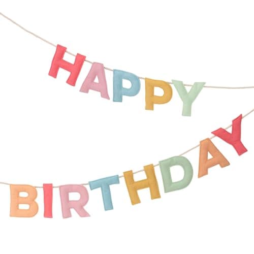 Meri Meri | DIY Letter Banner – Holographic Silver - ANDRS Concept Store
