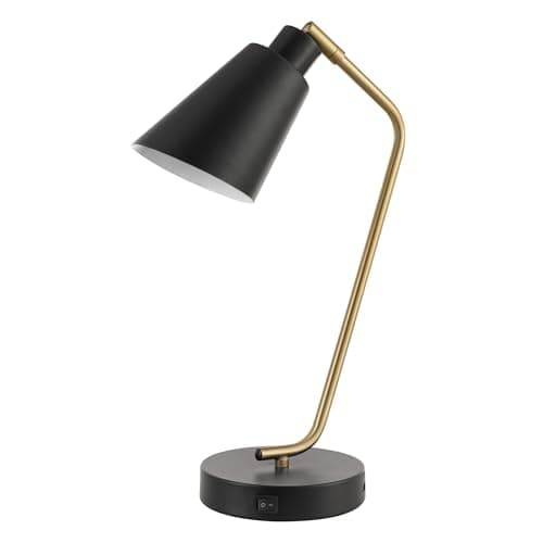 Lampe de bureau Globe Electric à DEL avec port de charge USB