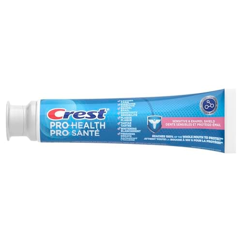 Crest Pro-Health Sensitive and Enamel Shield Toothpaste 130mL