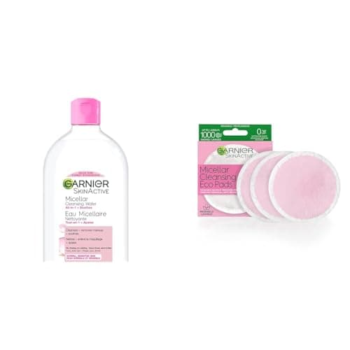 Micellar Water Reusable Makeup Remover Pads For Face & Eye - Garnier