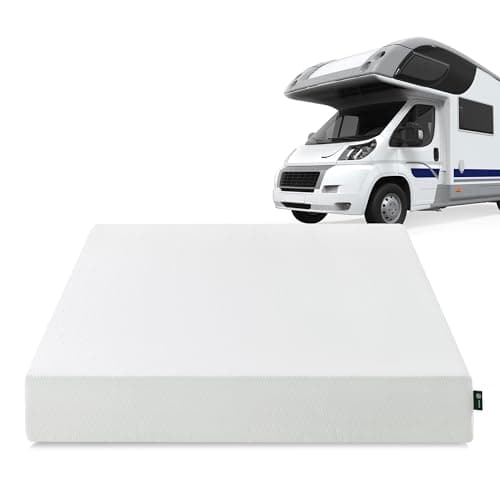 Zinus matelas en mousse à mémoire infusé au thé vert pour VR