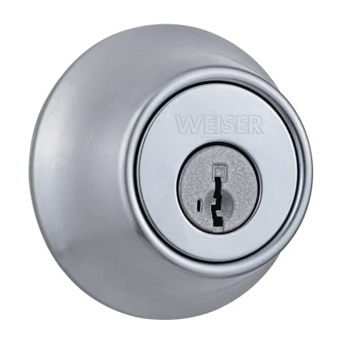 Weiser Powerbolt 3 Electronic Deadbolt Door Lock with SmartKey, Satin ...