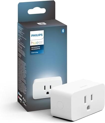 Philips Hue Smart Plug, White - 1 Pack - Turns Any Light Into a ...