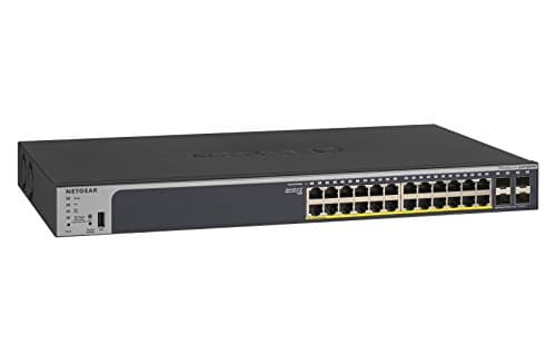 NETGEAR ProSAFE GS728TPP 24-Port Gigabit Hi-Power PoE+ Smart Managed ...
