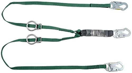 MSA V-Series Twin Leg Energy Absorbing Lanyard