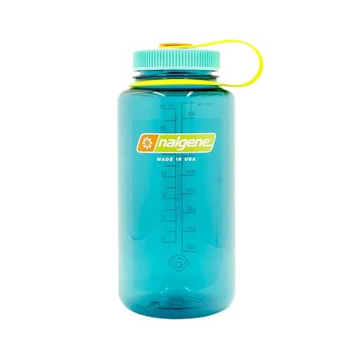 Nalgene Wide Mouth Bottle - 32 oz., Clear w/ Black Cap - Walmart.com