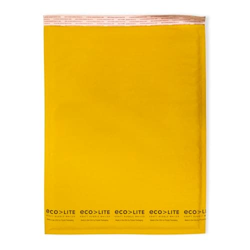 2000 #00 5x10 " Ecolite " Kraft Bubble Mailers Padded Envelopes Bags 5 ...