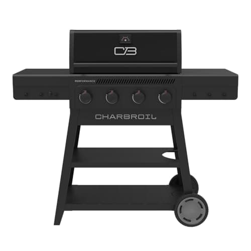 Charbroil Gas Grill, Performance Series FlavorMax 4 Burner Grill with ...