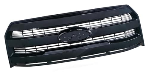 TRQ Front Bumper Fascia Grille Assembly for Ford F-150