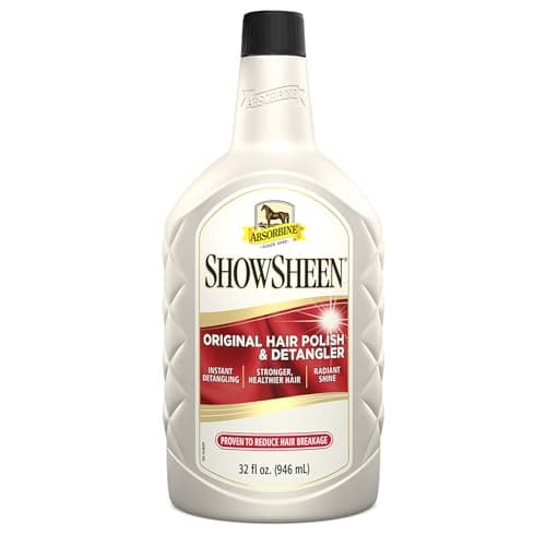 Amazon.com : Absorbine ShowSheen Hair Polish & Detangler 32oz Spray ...