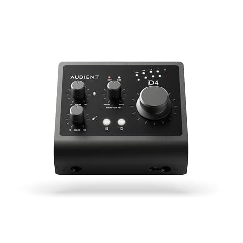 Amazon.com: Audient Audio Interface iD4 MKII, Class A Console ...