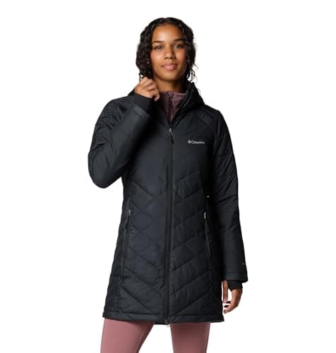 Columbia Heavenly Hooded Jacket manteau d'hiver avec capuchon pour fem ...