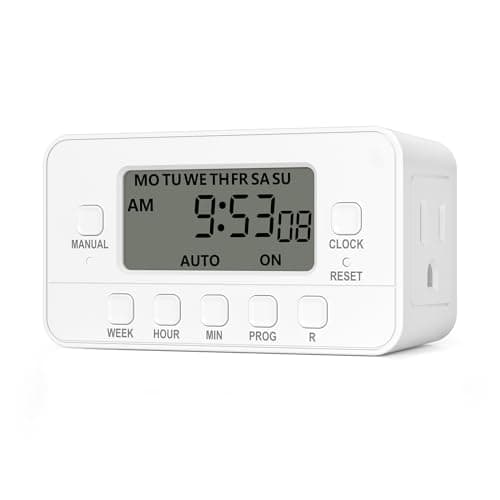 Woods 50015WD minuteur numérique extérieur 7 jours