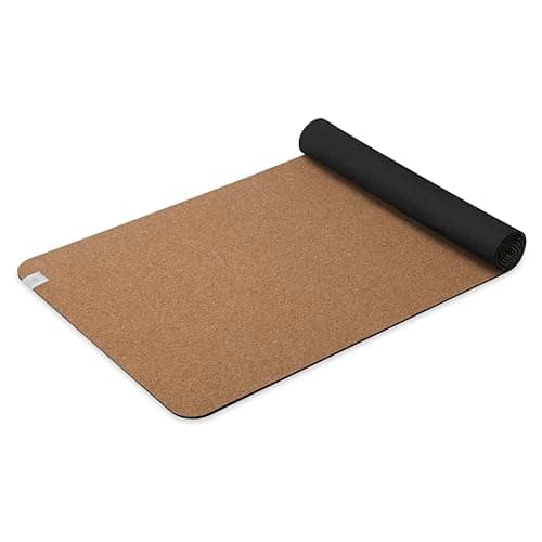Buy Gaiam Cork Yoga Mat | Natural Sustainable Cork Resists Germs and ...