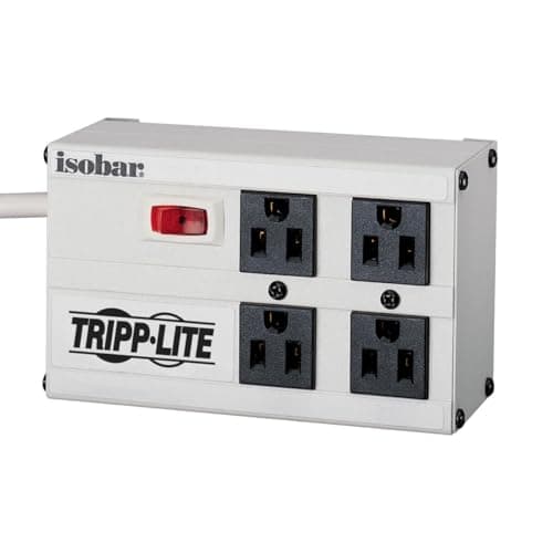 Tripp Lite Isobar Surge Protector Power Strip 4 Outlet 2 USB Charging ...