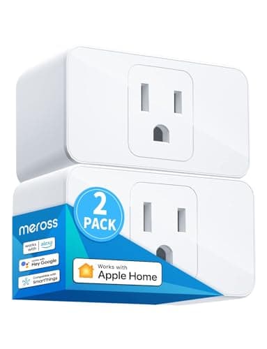 Meross HomeKit In Smart Plug Wifi Dual Outlets EU Socket