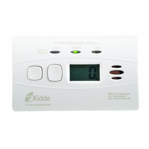Kidde C3010D 10-Year Sealed Battery Carbon Monoxide Alarm with Digital Display