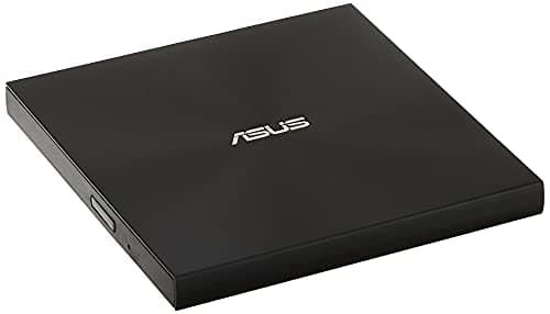 Asus (ZenDrive U7M) External Slimline DVD Re-Writer, USB, 8x, Black, M ...