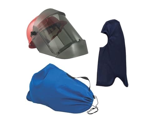 MSA Helmet with Arc Flash Face Shield