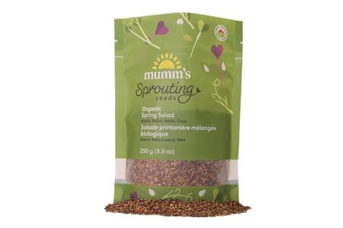 Mumm’s Sprouting Seeds – Alfalfa - Large Share Pack – Certified Organic ...