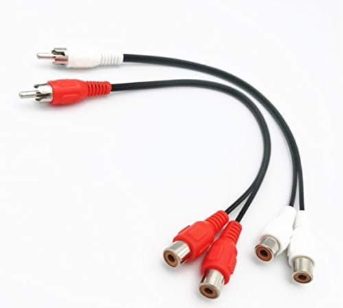Amazon.com: Mediabridge™ Ultra Series RCA Y-Adapter (15 Feet) - 1-Male ...