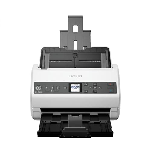 Epson DS-780N Network Color Document Scanner for PC & Mac up to 45 ppm ...