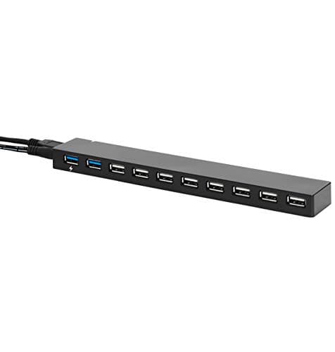 Amazon.com: Amazon Basics 4 Port USB to USB 3.0 Hub with 5V/2.5A power ...
