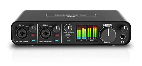 MOTU M4 4-in / 4-Out USB Audio Interface PRO AUDIO - NEW - PERFECT ...