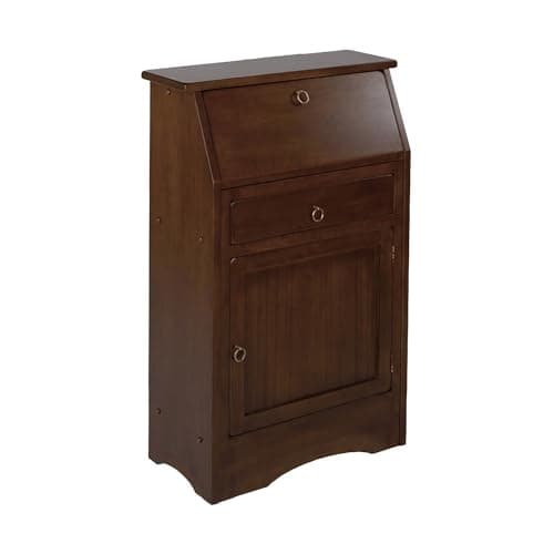 Winsome Wood Alden Lap Desk, Flip Top with Drawer, Foldable Legs ...