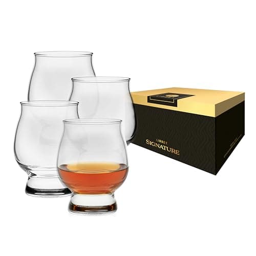 Libbey Signature Whiskey Bourbon Glasses Set of 4, Kentucky Bourbon ...