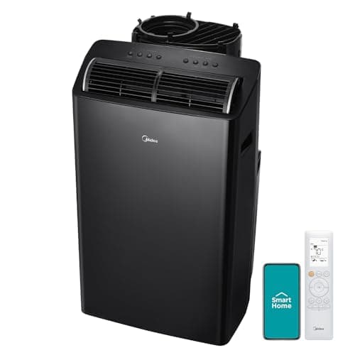 Midea 14,000 BTU (12,000 BTU SACC) Portable Air Conditioner - Famco