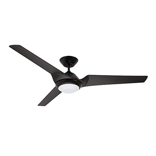 Emerson Loft 60 Inch Industrial 3 Blades Wall Control Home Ceiling Fan ...