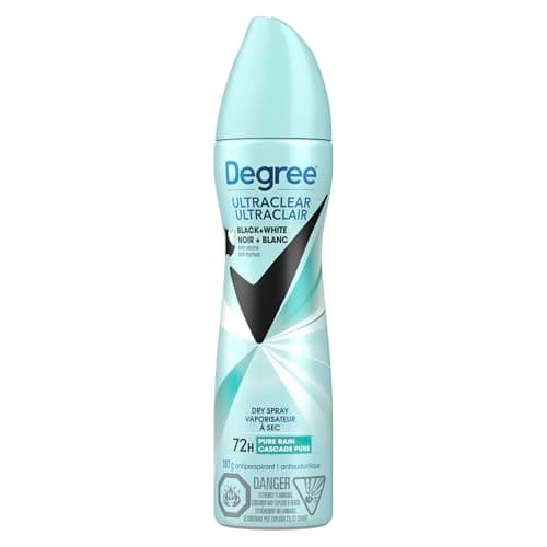 Degree® Women UltraClear Black + White 72H Pure Rain ...