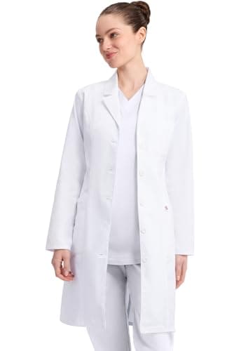 Dickies Snap Front Lab Coat