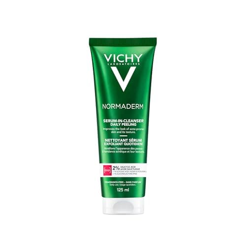 Vichy Normaderm 3-In-1 Mask, Scrub & Cleanser With Glycolic Acid For ...