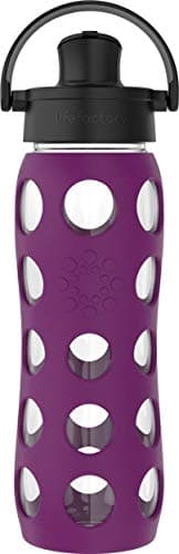 22oz Glass Water Bottle with Silicone Sleeve | Lifefactory