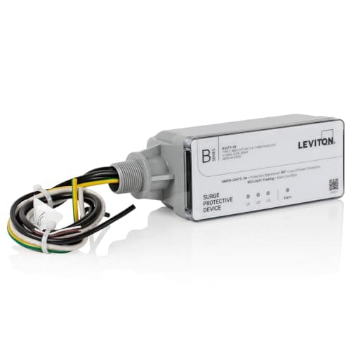 Power Protection | Surge Protection, Hard Wired | Leviton 51120-3 120 ...